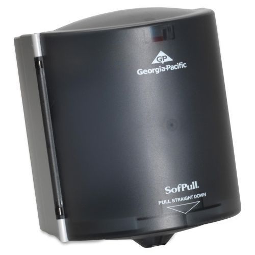 SofPull Regular Capacity Towel Dispenser - 11.5&#034; x 9.3&#034; x 5.8&#034; - Smoke