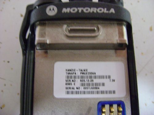 Motorola pr860 uhf (403-470 mhz) 6 portables with impres rack charger for sale