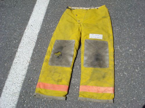 34x30 pants firefighter turnout bunker fire gear globe...p405 for sale