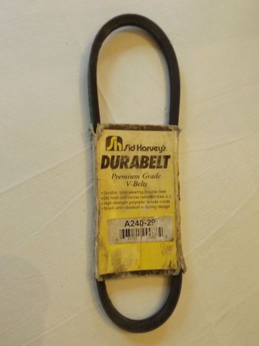 Sid harvey bando durabelt v-belt a240-29 4l-290 hvac automotive fan blower belt for sale