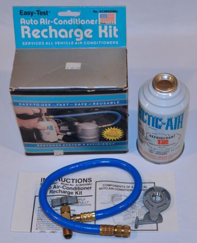 Auto AC Recharge Kit Arctic Air R-12 12 oz Can + Tapping Hose AC88500MU