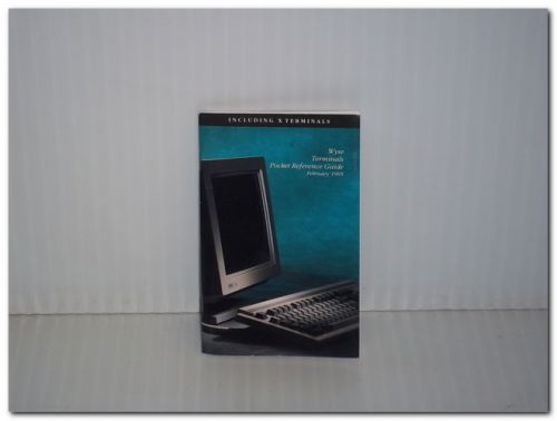 Wyse keyboard terminals pocket reference guide original for sale