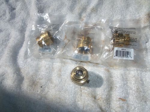 NEW-  4 Wilkins Brass Faucet and Hose Vacuum Breakers.