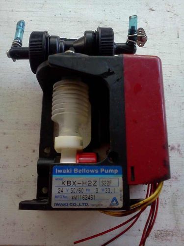 Qty 4 used iwaki small reservoir bellows pump model kbx for sale