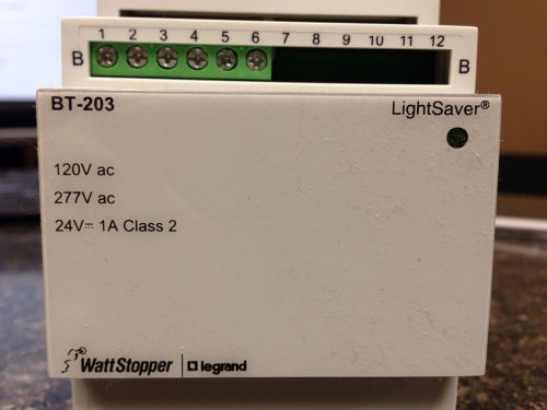 Watt stopper bt-203 occupancy sensor lightsaver power supply for sale