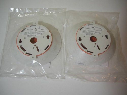 Lot (2) est edwards siga-sb4 smoke detector base  - new in package for sale