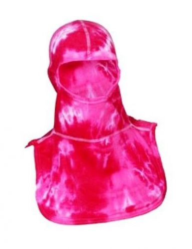Majestic pac ii nomex blend fire hood - pink swirl, new fire rescue ppe for sale
