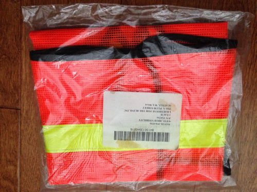 High Visibility Safety Vest, Orange, P/N: TS0216 -- BRAND NEW!!!