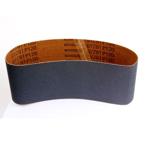 Abrasive sanding belts 4&#034; x 21.75&#034; -180 grit (zirconia) for sale