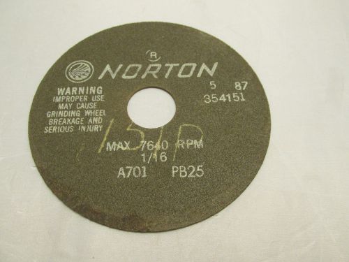 6 x 1/16 x1-1/4  Norton Non-Reinforced Cutoff Wheel USA