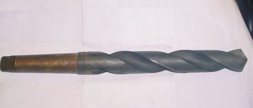National twist drill 1-25/64&#034; taper shank bit,15&#034; oal, hs, morse #4 high speed for sale