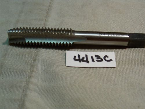 (#4413c) new american made machinist 7/16 x 14 spiral point plug style hand tap for sale