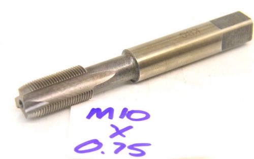 Used kbc india m10 x 0.75 spiral point plug metric hand tap for sale