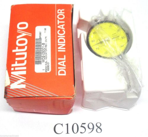 New mitutoyo dial indicator rev. cntr. 2050-01 lot c10598 for sale