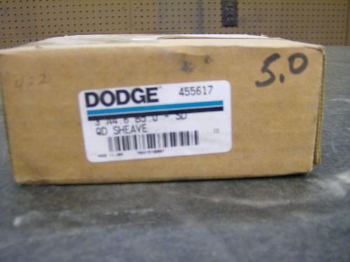 Dodge 455617 V-Belt Pulley Sheave 3G 5.35&#034;