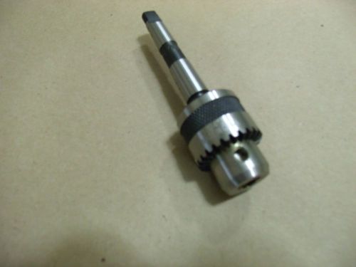 Machinist chuck, 0&#034; - 1/4 &#034; morse taper,,1mtx 1jt ,, cushman