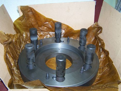 NEW, 12&#034; SHARS D-11  SEMI-FINISHED ADAPTER, BACK PLATE FOR LATHE