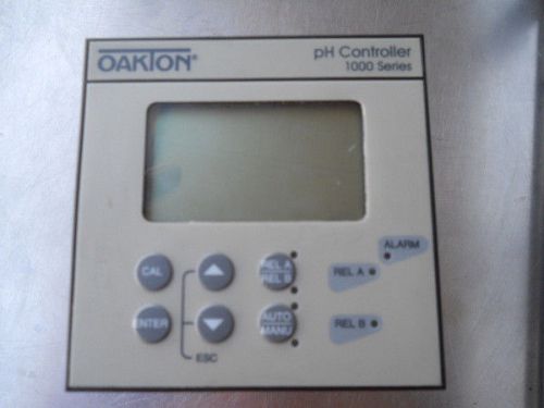 Oakton ph orp controller 1000 series 35200 0-14ph 1/4 din for sale