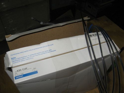 Omron E32-T12F Photo Electric Fiber Switch 2 Meter Brand NEW 2 CT Lot