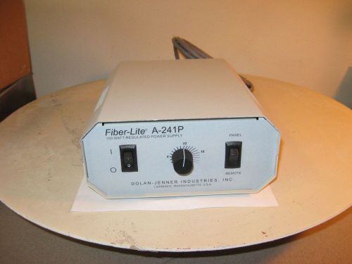 Dolan-Jenner Fiber-Lite A-241PDJ 150 Watt Regulated Power Supply,