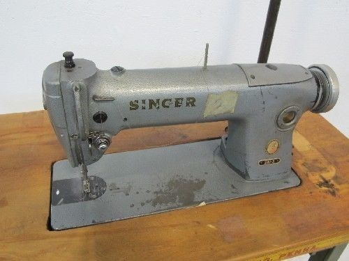 2 INDUSTRIAL SEWING MACHINES FOR SALE WITH TABLES AND MOTORS WORKING CONDITION