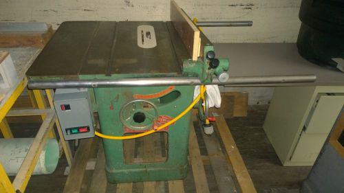 Powermatic 66 10&#034; table saw 28&#034; x 21&#034; table 3 phase for sale