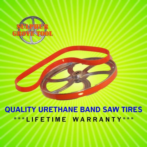 16&#034; x 1&#034; x .125&#034; Urethane Band Saw Tires Bandsaw