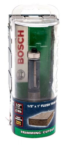 Bosch 1/2&#034; x 1&#034; Flush Trim Bit Double Flute/Carbide Tipped