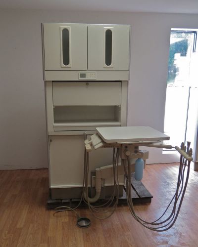 A-dec 5562 12 o&#039;Clock Rear Delivery Cabinet Dental Unit Assistant&#039;s Package Adec