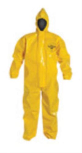 DuPont 2X Yellow Tychem BR Chemical Protection Coveralls