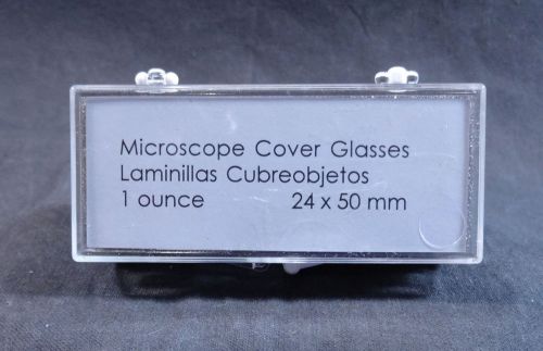 Statlab Medical Microscope Cover Glasses 24x50mm SL102450 - 10 Pack