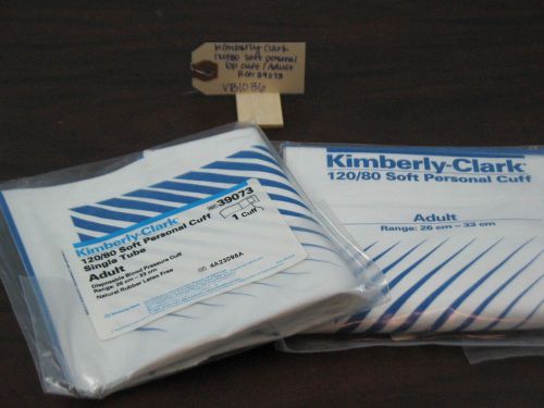 Kimberly clark 120/80 soft personal disposable bp cuff adult ref: 39073 for sale