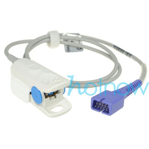 Adult finger clip spo2 sensor probe for nellcor ds-100a oximax db9 9pins npb-40 for sale