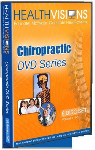 Chiropractic Waiting Room DVDs - Health Visions 6 Disc Set Brand New