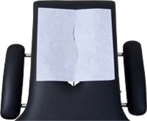 Chiropractic Headrest Sheets - with Slit - 12&#034; x 12&#034; - 1000/Case