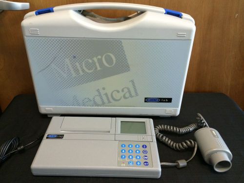 Micro Medical MicroLab Spirometer- SHIPS WORLDWIDE