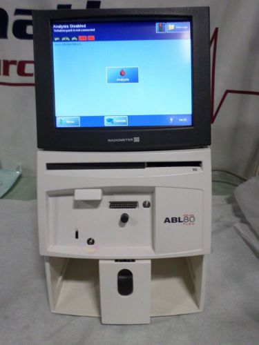Radiometer ABL 80 Flex CO-OX Portable Blood Gas Analyzer