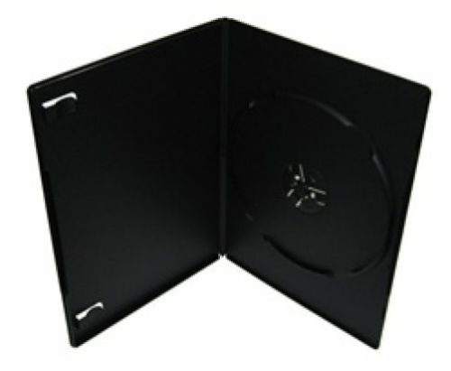 100 premium slim black single dvd cases 7mm (100% new material) for sale