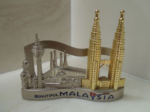 Malaysia Desk Solid Metal Business Card Holder
