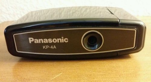 RARE Panasonic KP-4A Battery Operated Pencil Sharpener  Works Perfect