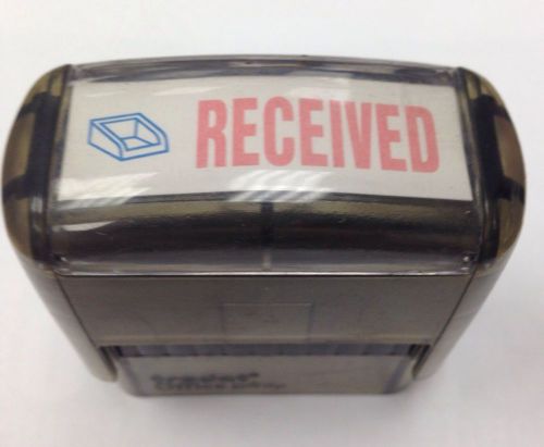RECEIVED Self Inking Rubber Stamp Trodat 4912
