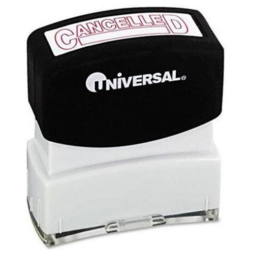 Universal Office Products 10045 Message Stamp, Cancelled, Pre-inked/re-inkable,