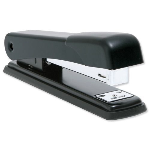 Standard Desk Stapler Set - Staple Remover and Over 5000 Staples, Black Plastic