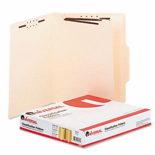 Universal Manila Classification Folders, Letter, Six-Section, 15/Box (UNV10300)