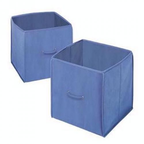 14&#034; Collapsible Cubes Blue Storage &amp; Organization 6351-909-2-BLUE