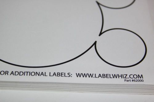 LABELWHIZ CD-R LABELS FOR INKJET OR LASER JET PRINTERS - OPENED PACK