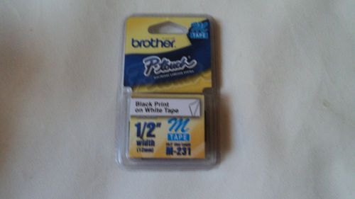 Brother M231 M TAPE 1/2&#039;&#039; WIDTH