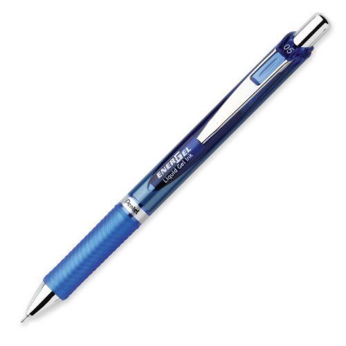 Pentel energel pen - 0.5 mm pen point size - needle pen point style - (bln75c) for sale