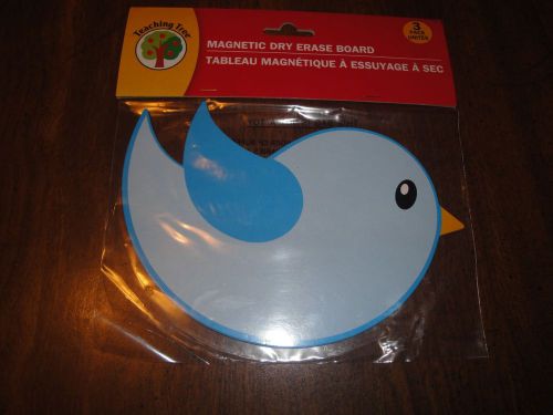 Teacher Resource Teacher Supply - Magnetic Dry Erase Board 3 pack Blue Birds