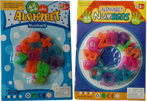 Whiteboard Alphabets &amp; numbers Sticker Educational Fridge Magnetic